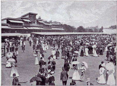 The Eton and Harrow Match at Lord's (1895): Luncheon Interval